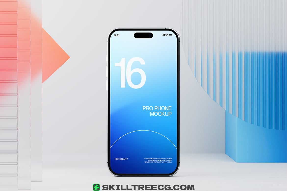 Mockup - Glass iPhone（786751）-技能树